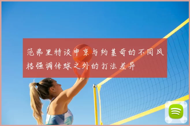 范弗里特谈申京与约基奇的不同风格强调传球之外的打法差异