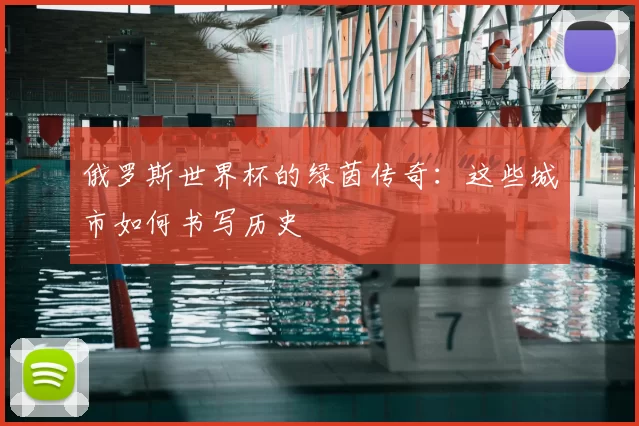 俄罗斯世界杯的绿茵传奇:这些城市如何书写历史