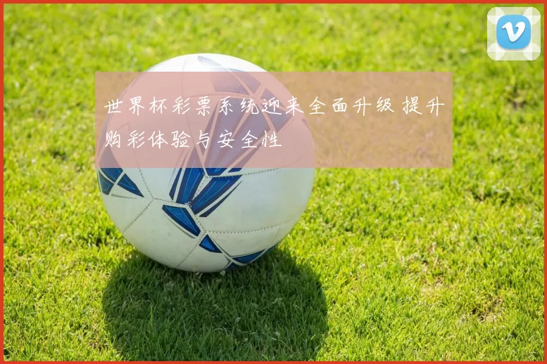 世界杯彩票系统迎来全面升级 提升购彩体验与安全性