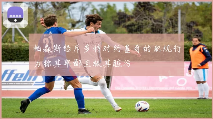 帕森斯怒斥多特对约基奇的犯规行为称其卑鄙且极其脏污